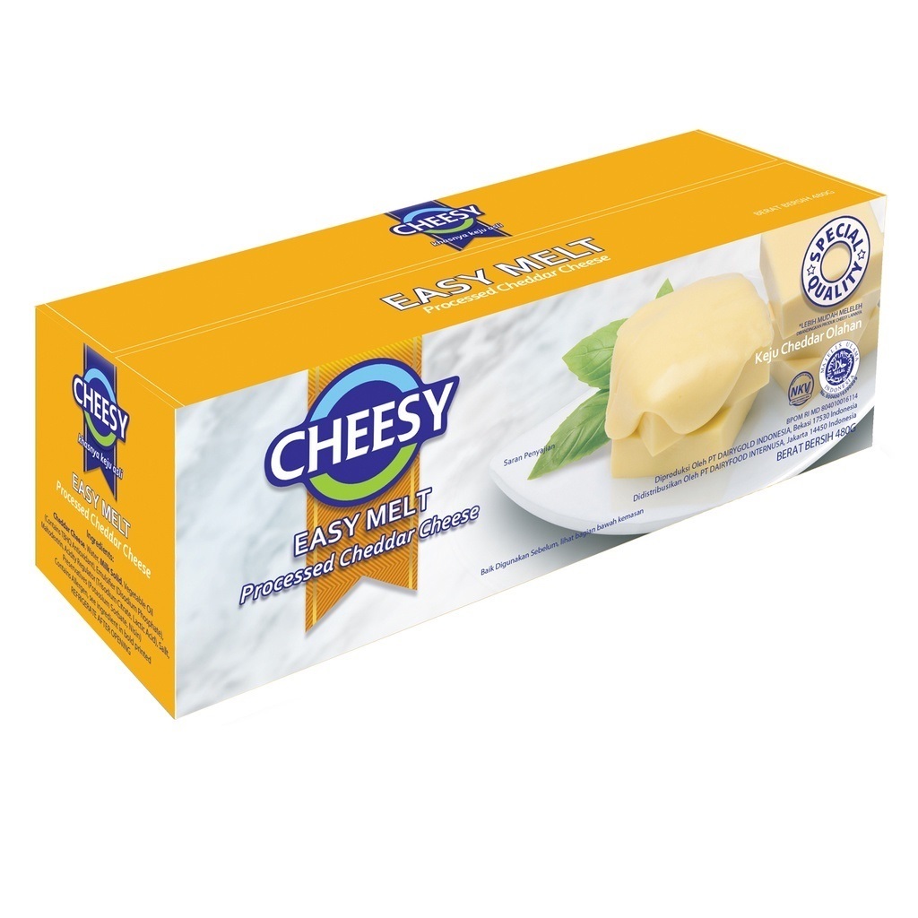 

KEJU CHEESY EASY MELT 480 GRAM