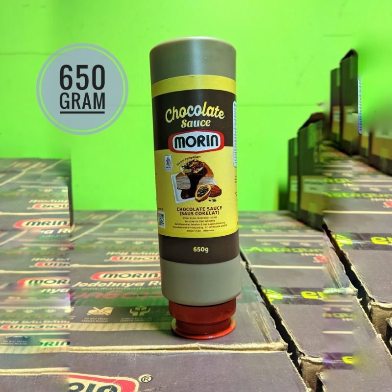 

Morin Chocolate Sauce Tube 650gr - Topping Saus Cokelat