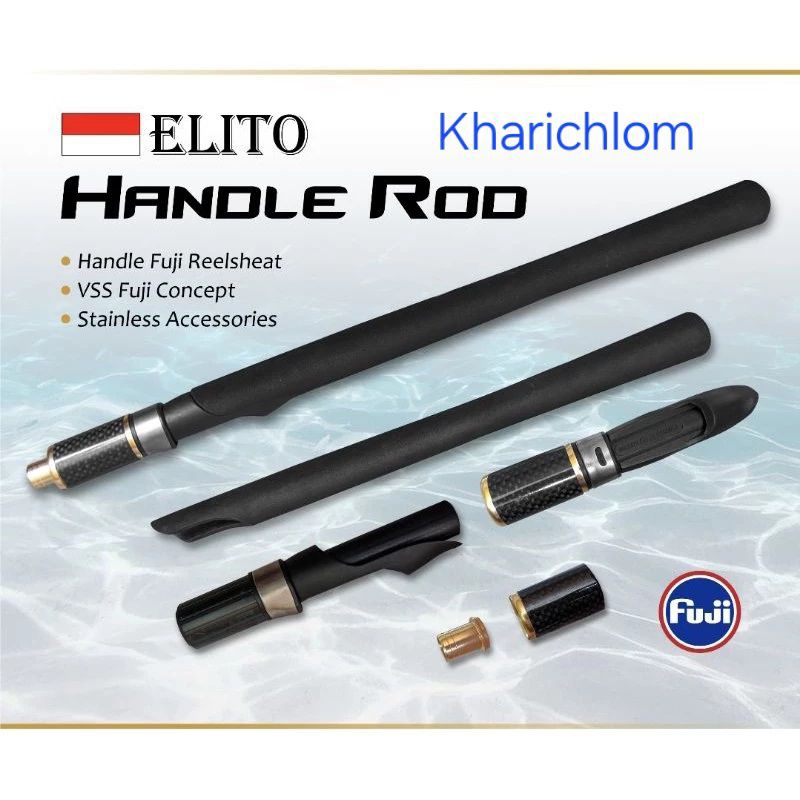 1set Busa EVA+Reel seat gagang joran pancing 11mm Fuji Elito fishing rod handle