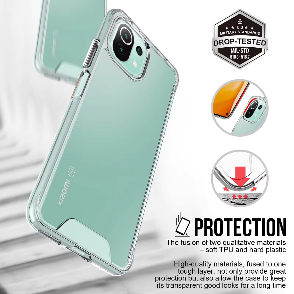 ACRYLIC SPACE case BENING XIAOMI 12T / 12T PRO / XIAOMI 11T / 11T PRO / XIAOMI 10T / 10T PRO / XIAOM