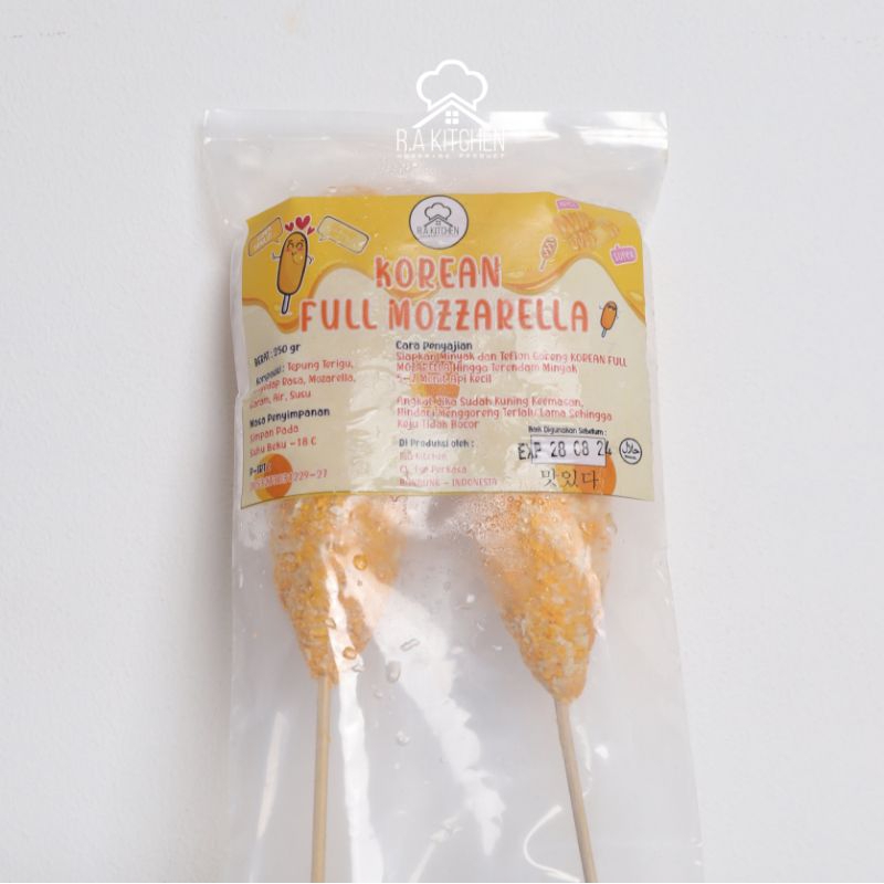 

CORNDOG FULL MOZARELLA KEJU Isi 2 Frozen Food | Korean Food Halal | Termurah Home Made !