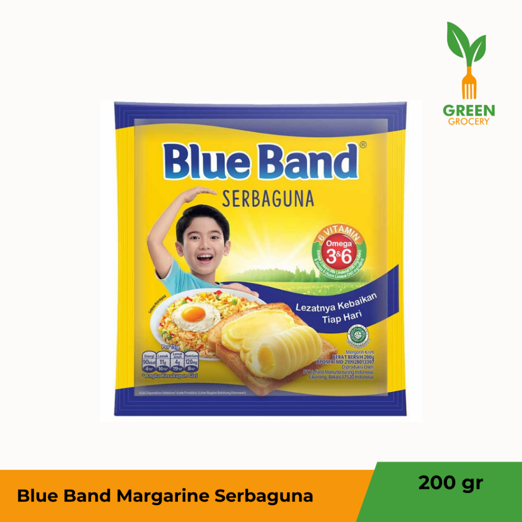

Blue Band Margarine Serbaguna 200G Green Grocery Padang