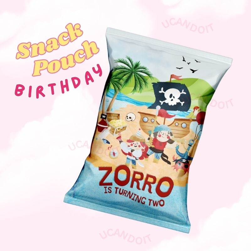 SNACK POUCH BIRTHDAY | SNACK POUCH ULANG TAHUN
