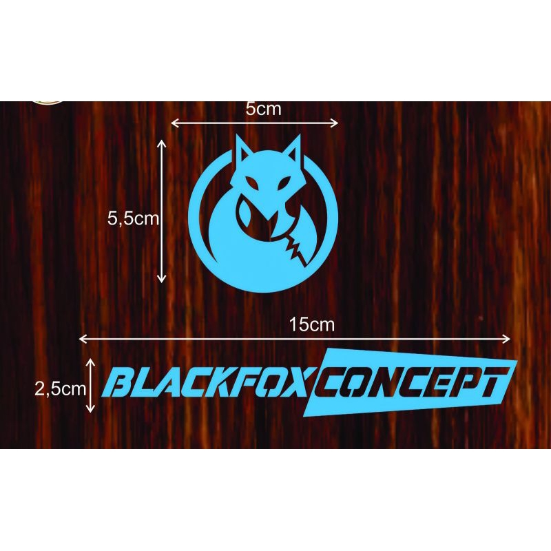 

sticker murah STICKERBLACKFOX CONCEPT sticker hits