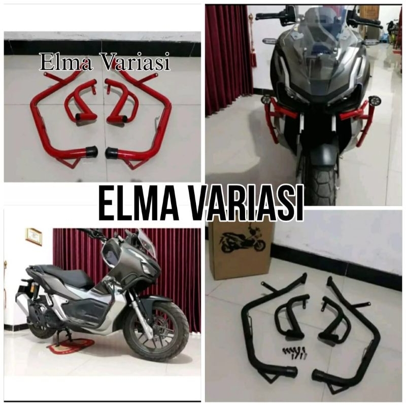Crashbar Tubular ADV 150 Full Depan Samping