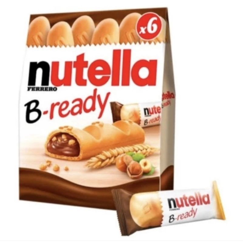 

Nutella B-Ready 132gr Expired Desember 2025