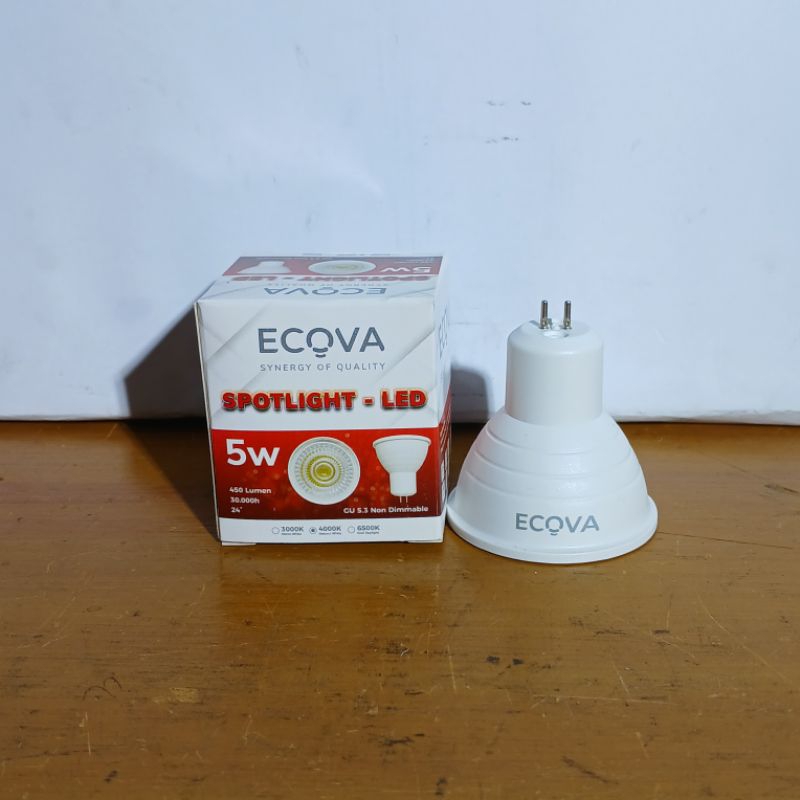 ECOVA spotlight LED MR16 5Watt