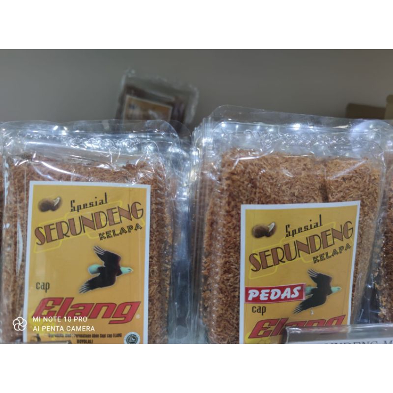 

Serundeng Kelapa Cap Elang Kemasan Mika 250gr Asli Boyolali