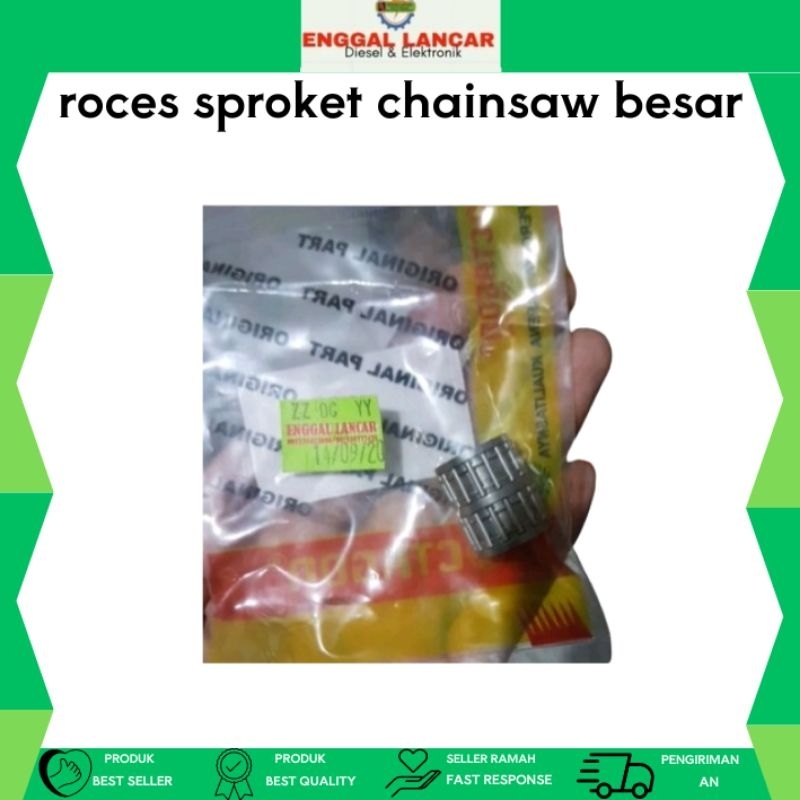 roces sproket chainsaw besar