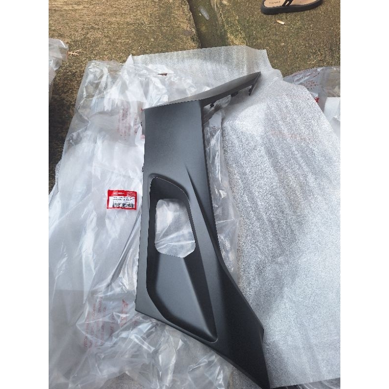 cover r floor side dek bawah samping kiri pcx 160 k1z hitam dop