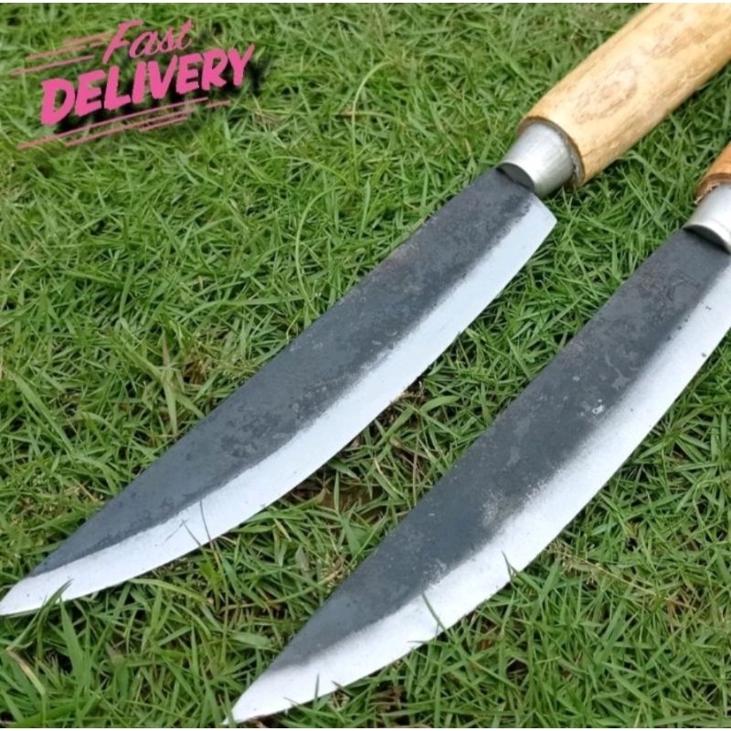 pisau daging seset kulit hewan / pisau dapur murah serbaguna