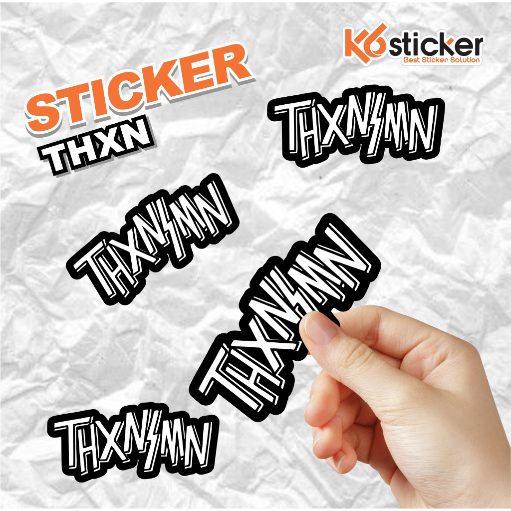 

Stiker brand/stiker distro/stiker graftac Thxnsmn anti air