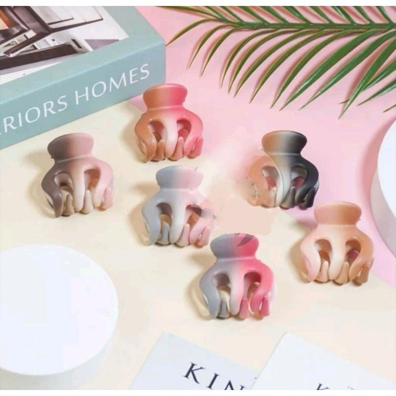 Jepit rambut JEDAI OMBRE PASTEL korea warna warni jepit fashion jepit anak