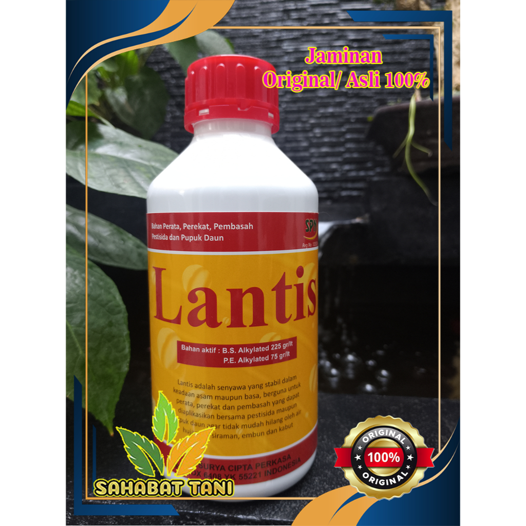 LANTIS 1 LITER - Bahan Perekat, Perata, Pembasah Pestisida