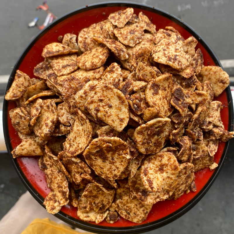 

Basreng Rendang Pedas 300 Gram / Basreng Renyah Bumbu Rendang Padang 100%