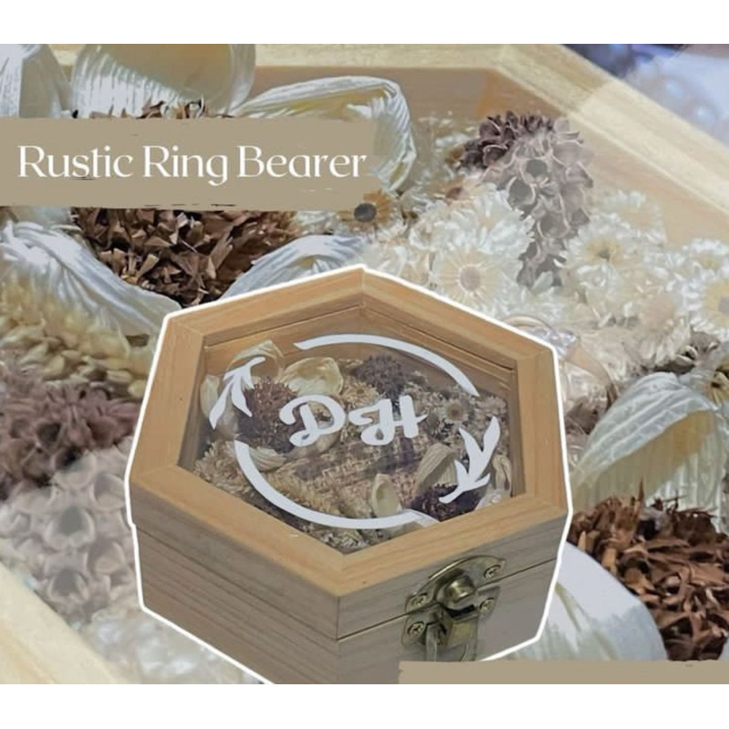 Rustic Ring Bearer Mahar Seserahan Bisa Sewa atau Hak milik