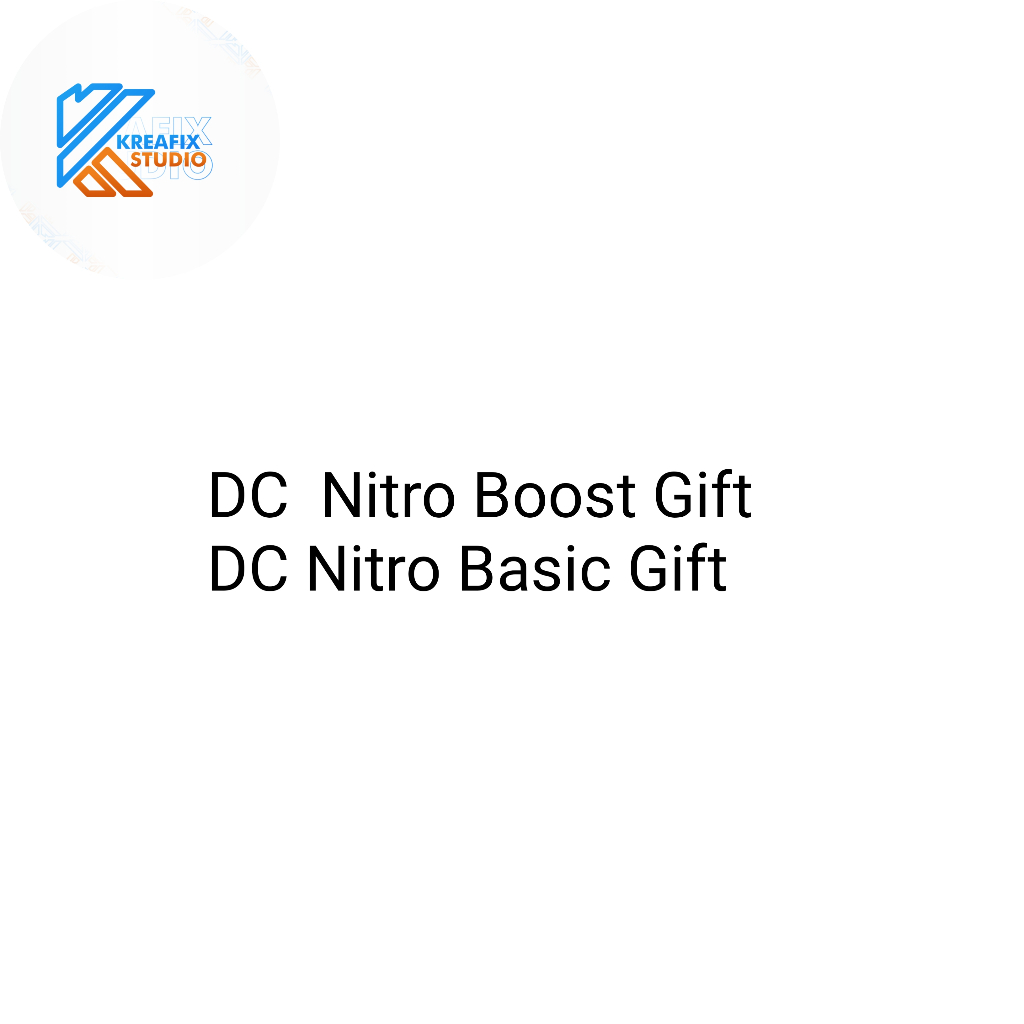 Discord Nitro 1 Bulan , Via Gift