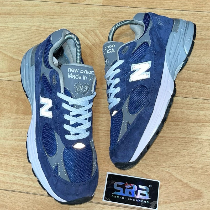 New Balance 993 USA Vintage Indigo Navy Grey