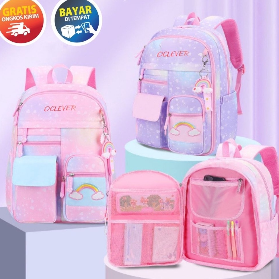 MIKADO  BK14 TAS SEKOLAH TAS RANSEL ANAK PEREMPUAN TAS SEKOLAH ANAK PEREMPUAN TAS SEKOLAH WANITA TAS