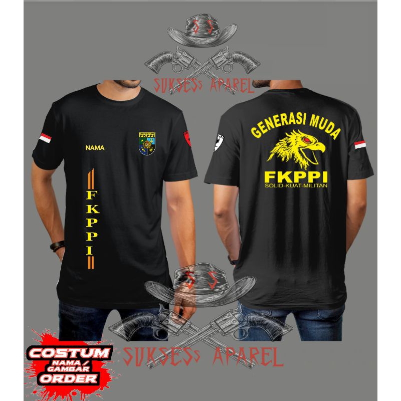 kaos pria fkppi lengan pendek/generasi muda terbaru/bela negara
