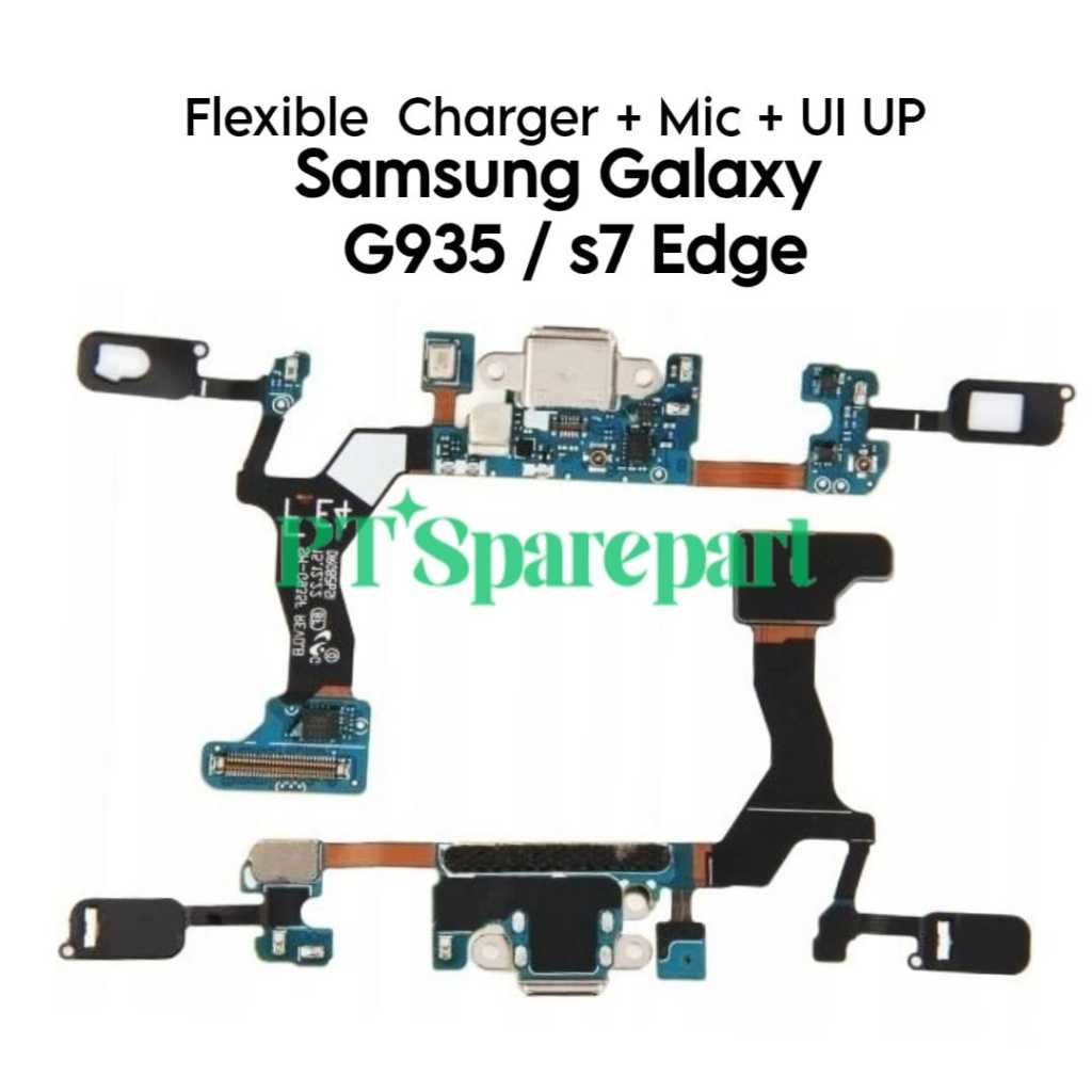 Flexible Konektor PCB Charger Mic + UI UP Samsung Galaxy S7 Edge / G935 / SM-G935F.