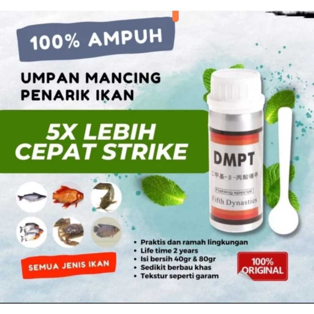 DMPT STIMULANT Penarik Ikan Umpan Idiktif Umpan Pancing Bubuk Perangsang Ikan