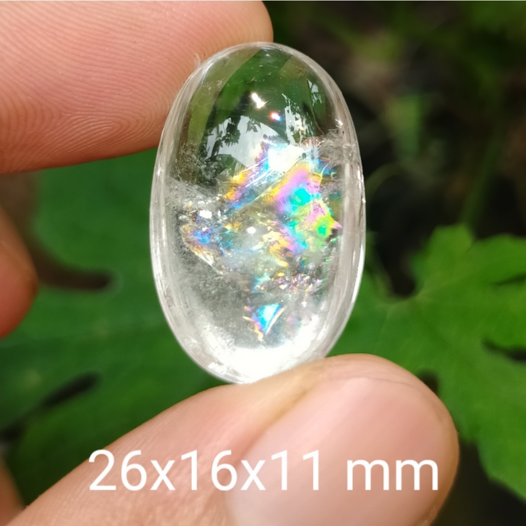 KECUBUNG PELANGI PUTIH NATURAL ASLI cek batu lainnya yaman api wulung opal bacan permata kalimaya ki