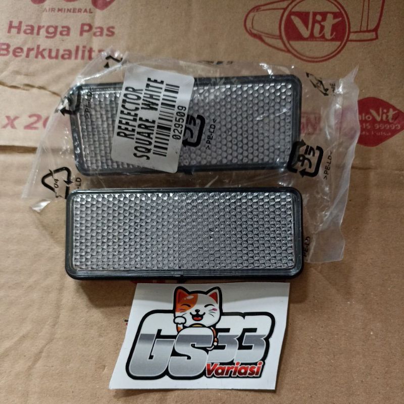 Reflektor mata kucing putih aerox copy sgp mata kucing vario 150 led new