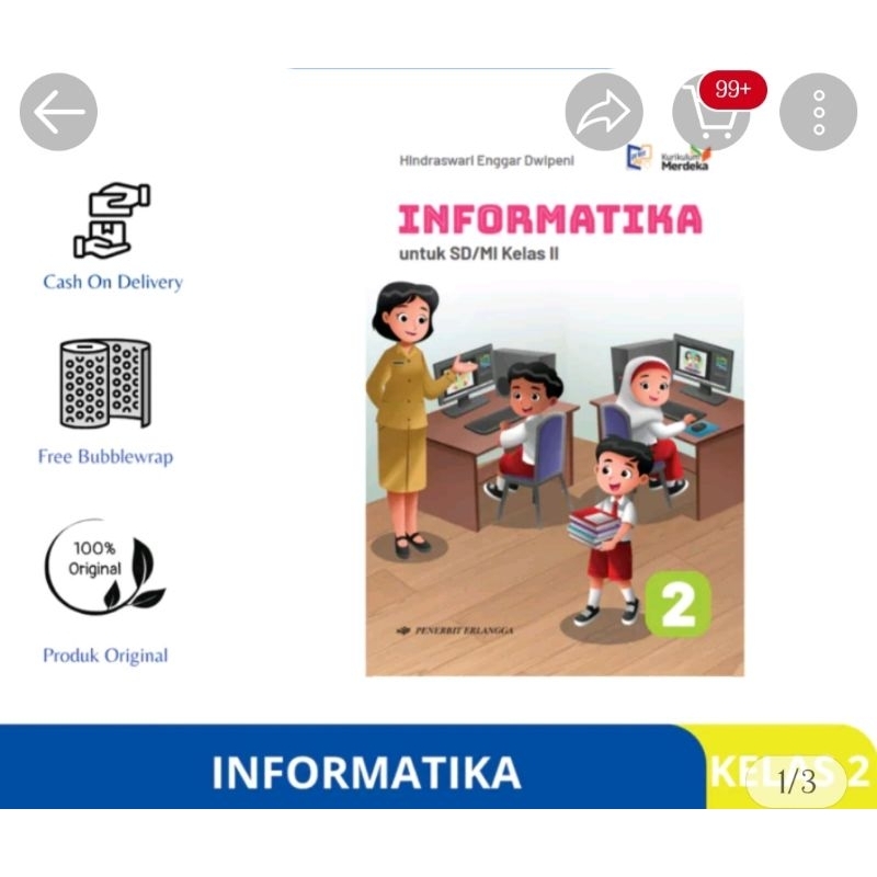 Informatika Kelas 2 || Kurikulum Merdeka