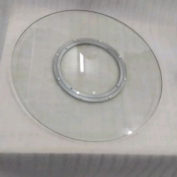 Top meja makan kaca putar-kaca putar-Kaca meja makan putar