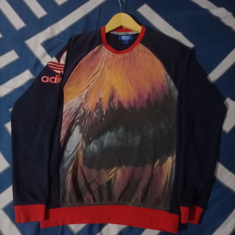 crewneck adidas trifoil rooster