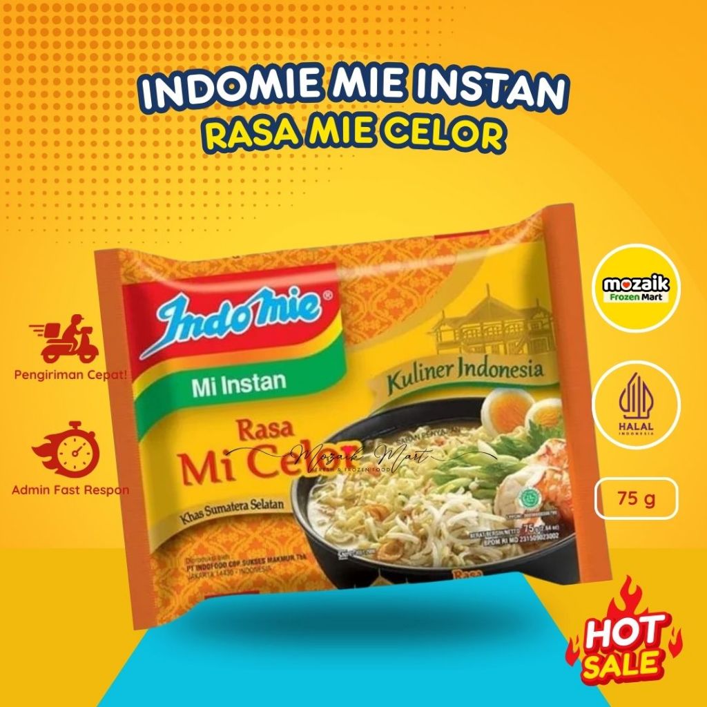 

Indomie Mie Celor Frozen Mart Frozen Food Palembang 75 gr
