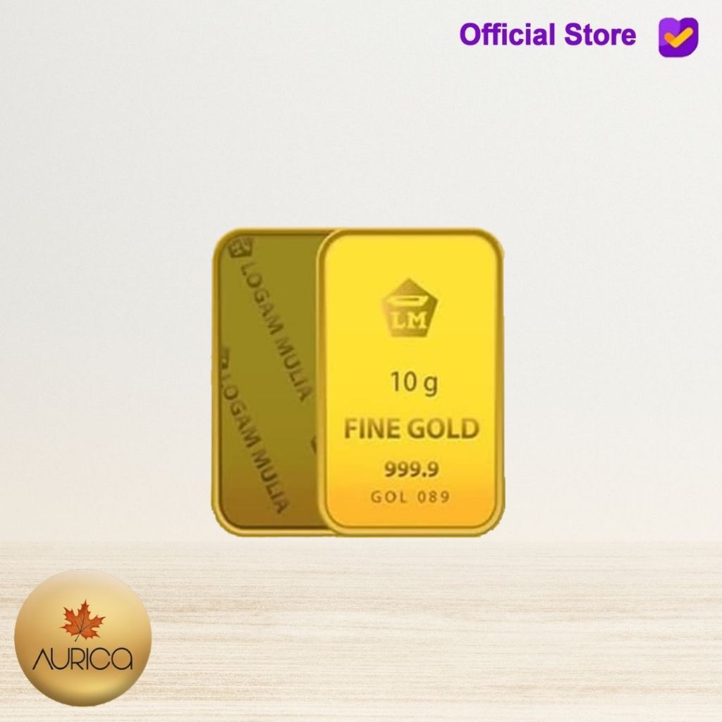 Logam Mulia Antam Retro Berdiri - 10GRAM