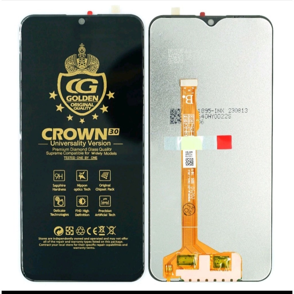 TERMURAH  LCD TOUCHSCREEN VIVO Y12i / Y12 / Y15 / Y17 / Y11 / Y3 2019 ( BIG GLASS )  1901 1902 1904 