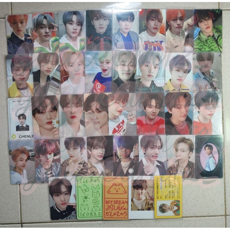 pc yb id lenti jisung chenle ar tds 2 glitch mode digipack beatbox mixtape passcard smcu guess dream