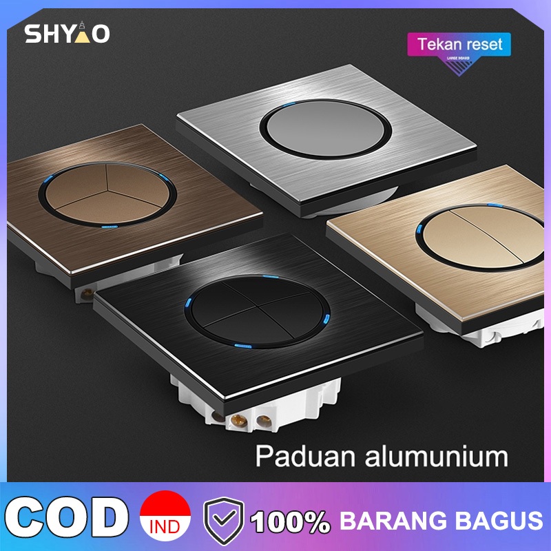 Sakelar lampu dinding saklar stopkontak saklar satu saklar dua saklar tiga empat saklar saklar lampu