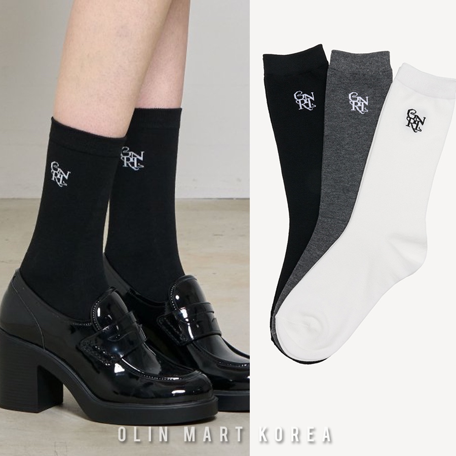 General Idea woman essential daily high socks [3col]