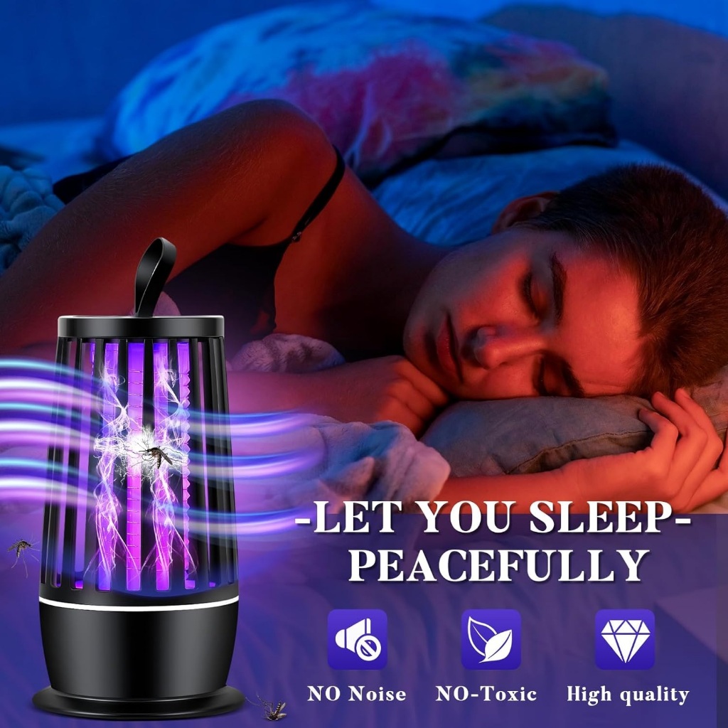 Lampu Perangkap Pembasmi Nyamuk Lalat Elektrik Anti Mosquito LED UV