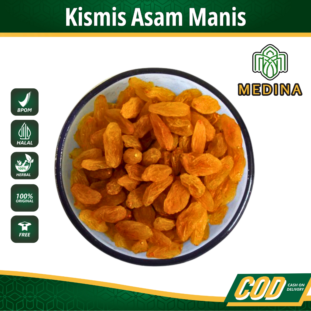 

Kismis Asam Manis 500gr 250gr l Kualitas Terbaik | Original Oleh-Oleh Haji Umroh