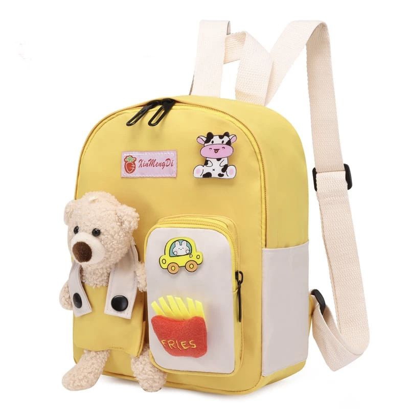 Okeoke_Makassar - Boneka Ransel Anak - Tas Sekolah Anak - Tas Ransel Sekolah Anak Motif Lucu Boneka 