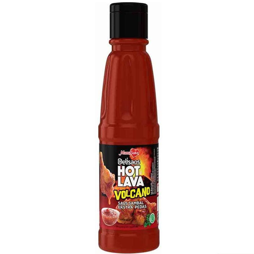 

MAMASUKA Saus Sambal Delisaos Hot Lava Volcano 130mL