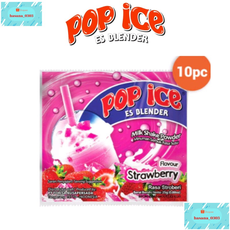 

Pop Ice Strawberry
