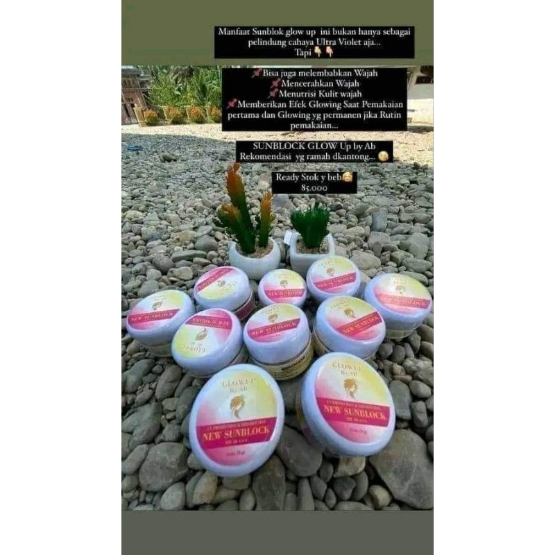 sanblok ab glow up 3 pcs