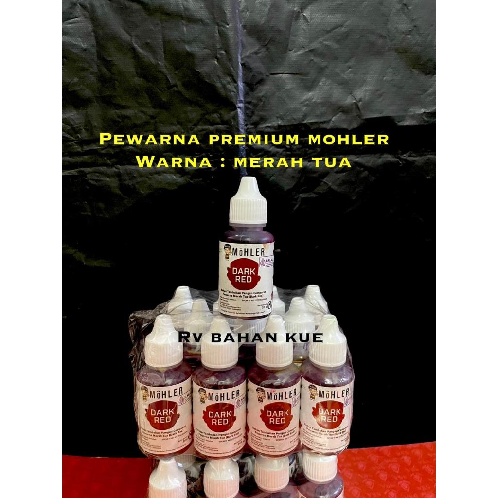 

Pewarna Merah Tua/Dark RED Pewarna Makanan Merah Tua/Warna Merah CAP MOHLER