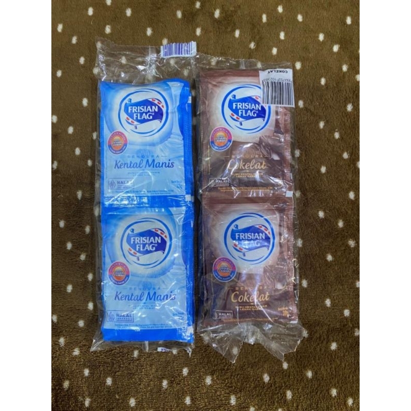 

Frisian flag susu kental manis sachet 6pcs