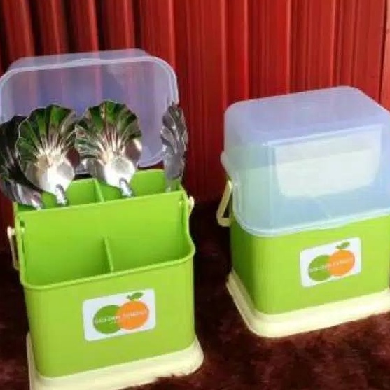 MEGA SALE TEMPAT SENDOK TUTUP ORI golden sunkist tempat sendok murah tempat sendok unik