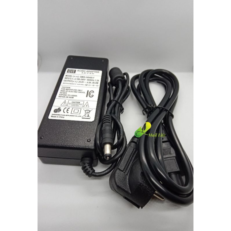 Adaptor Printer Zebra ZD220 24.0V - 4.0A Zxp series 3