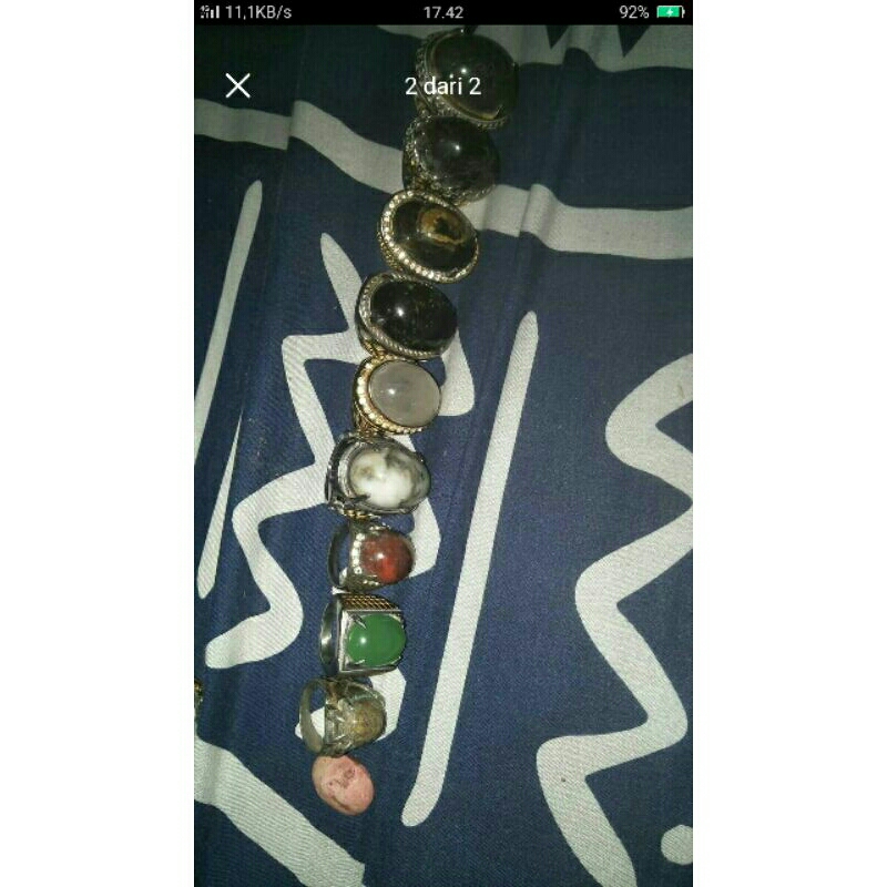 cin cin batu akik original batu asli