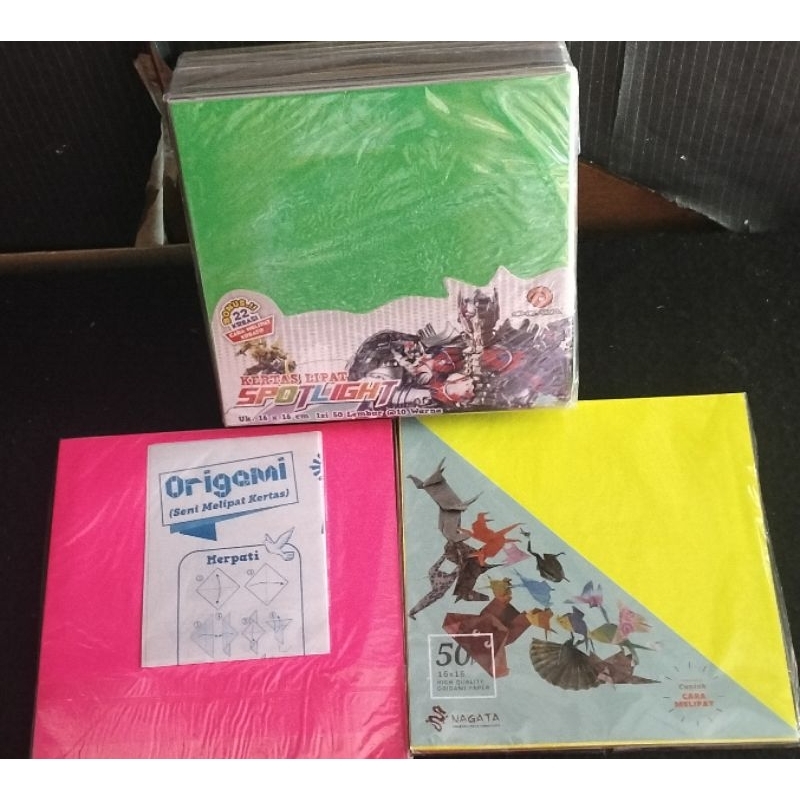 

kertas origami Nagata 16x16 isi 50lbr/pac