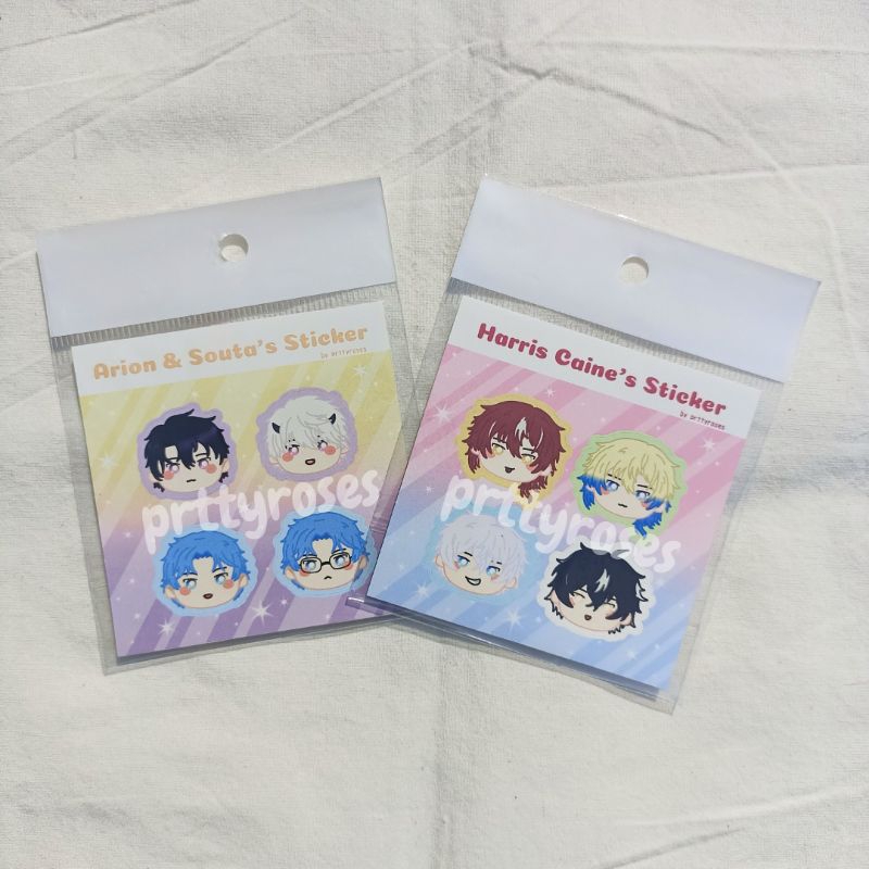 

VTUBER INDONESIA SOL4CE Stickers | Sol.4ce | Harris Arion Souta by prttyroses